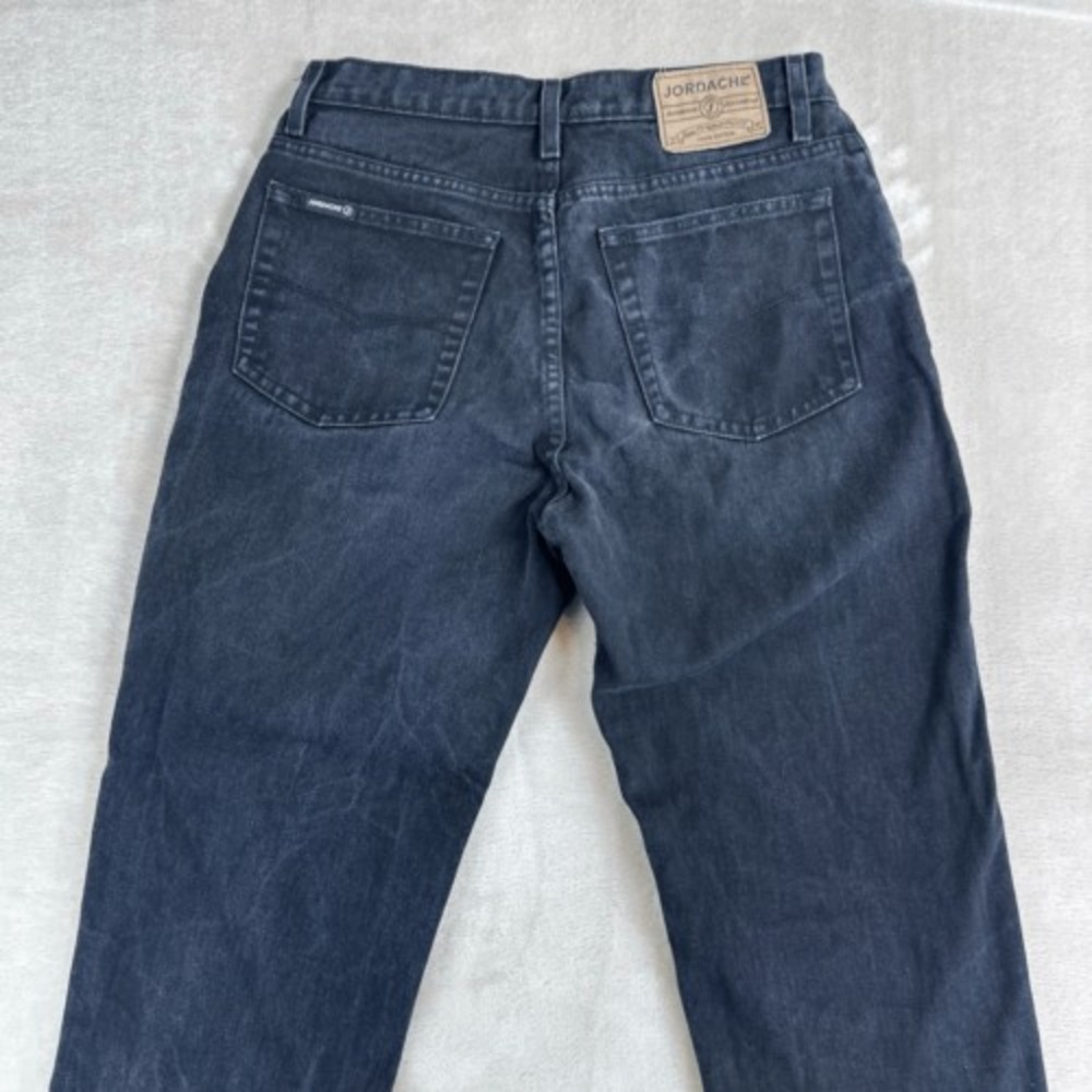 Vintage 90s‎ Jordache Jeans Women's 13/14 Black High Rise Mom Fit 100% Cotton